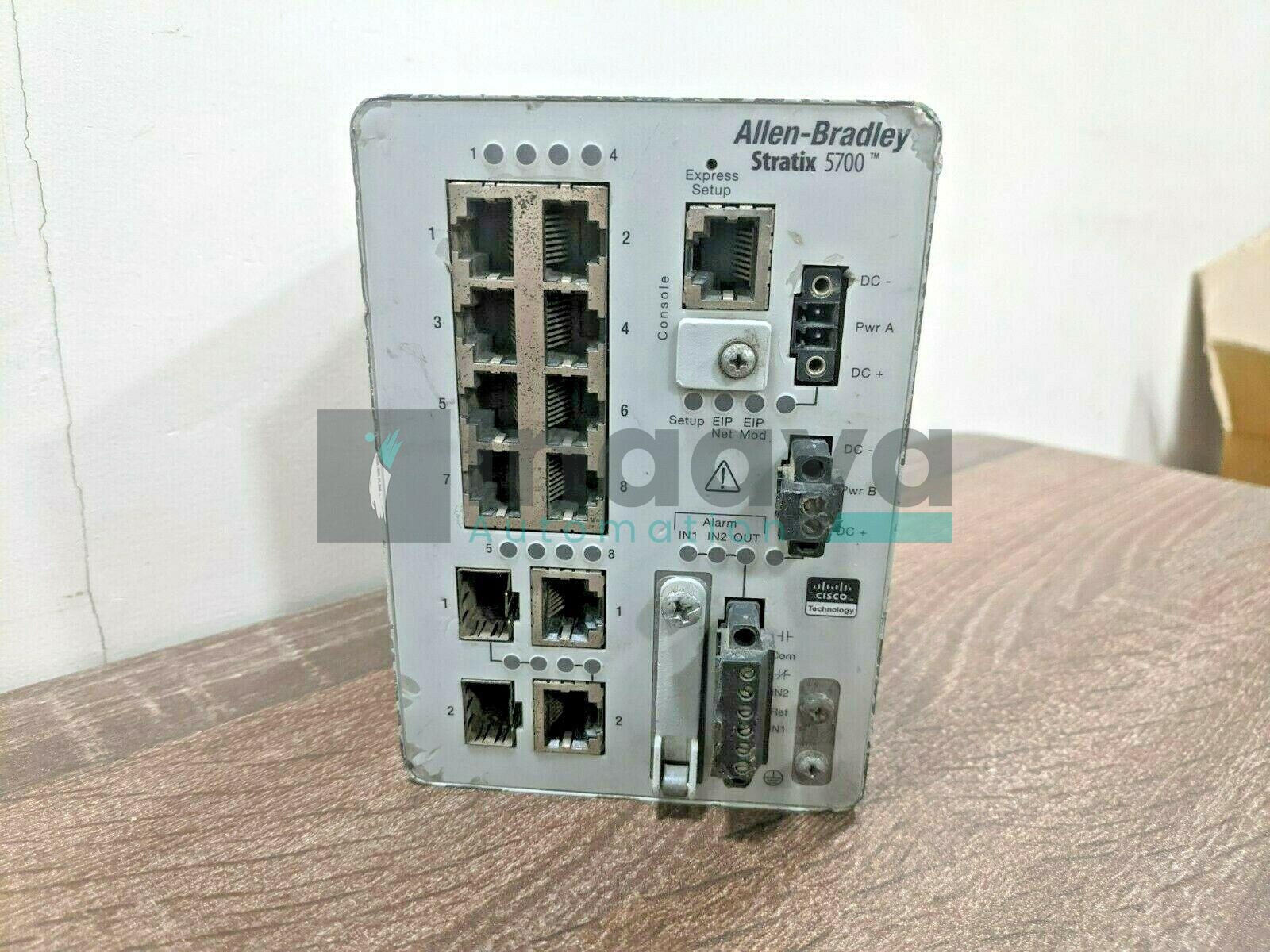 ALLEN BRADLEY 1783-BMS10CGN SER.A STRATIX 5700 ETHERNET MANAGED SWITCH