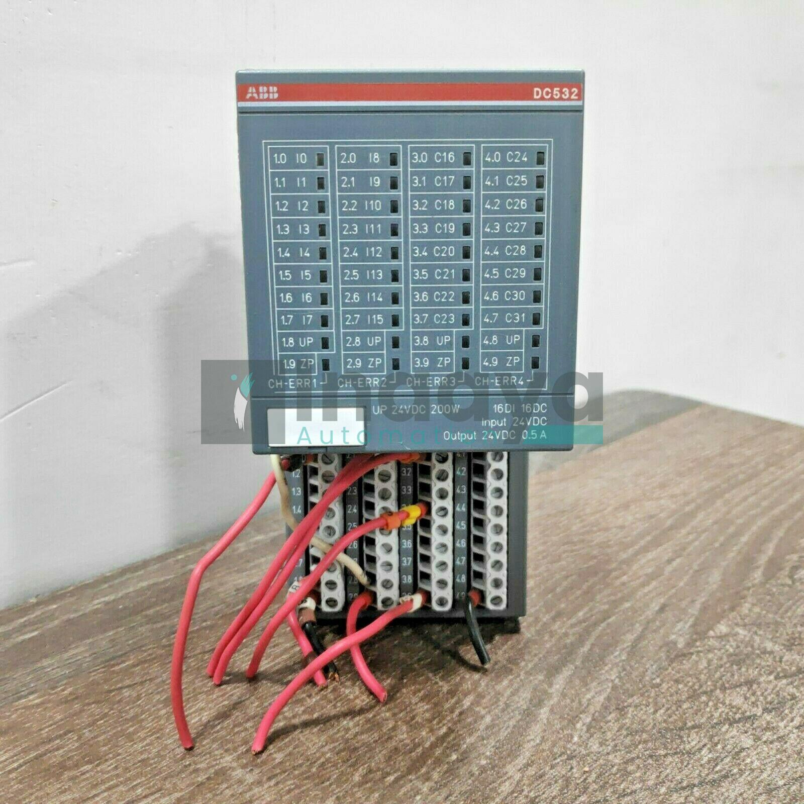 ABB 1SAP240100R0001 DC532 DIGITAL INPUT MODULE WITH 1SAP212200R0001 TU515 TERMINAL UNIT