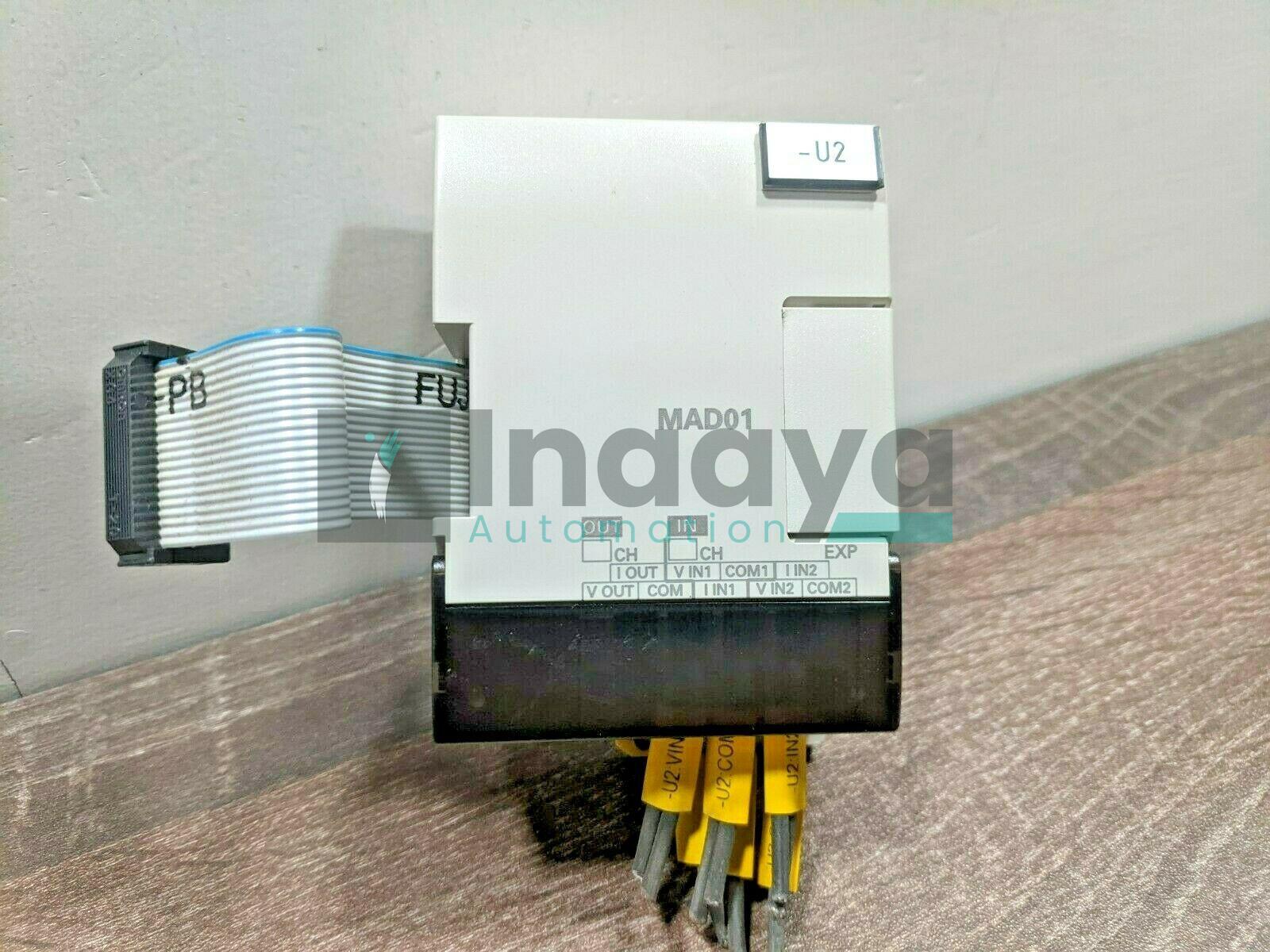 OMRON CPM1A-MAD01 ANALOG I/O MODULE