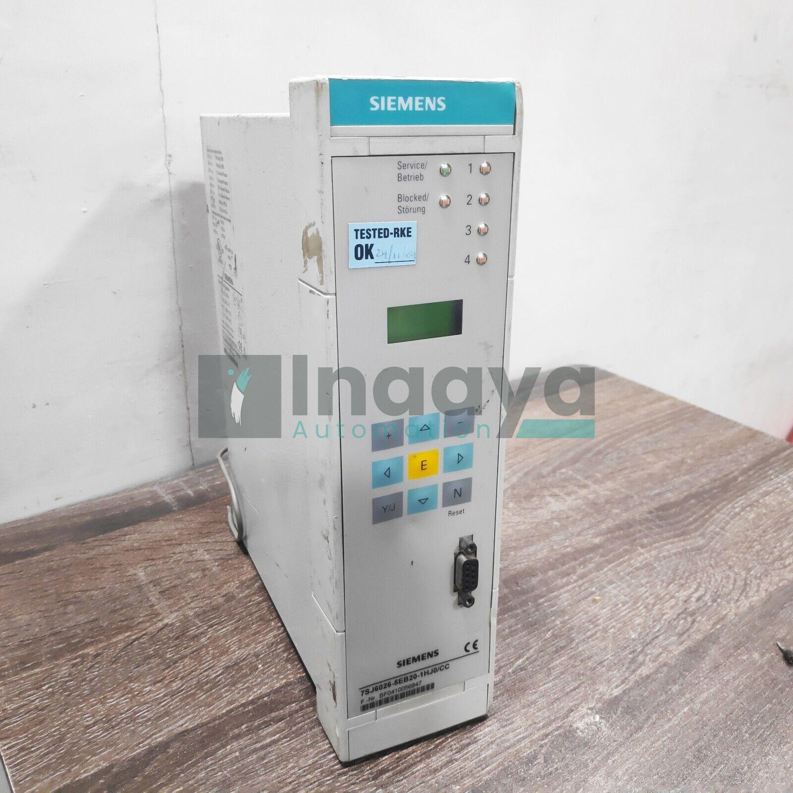 SIEMENS 7SJ6026-5EB20-1HJ0/CC