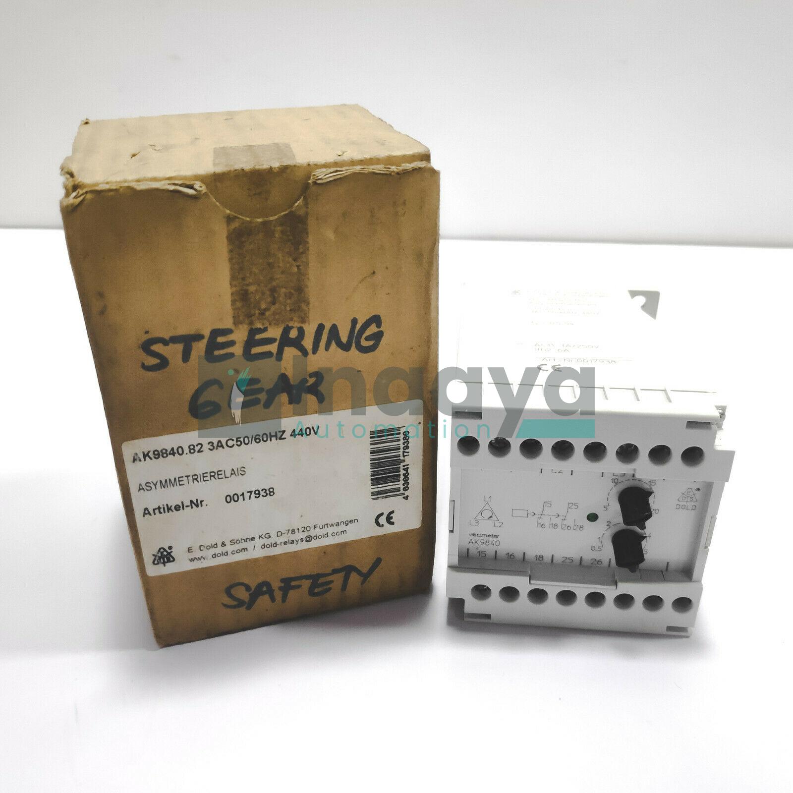DOLD AK9840.82 SAFETY RELAY