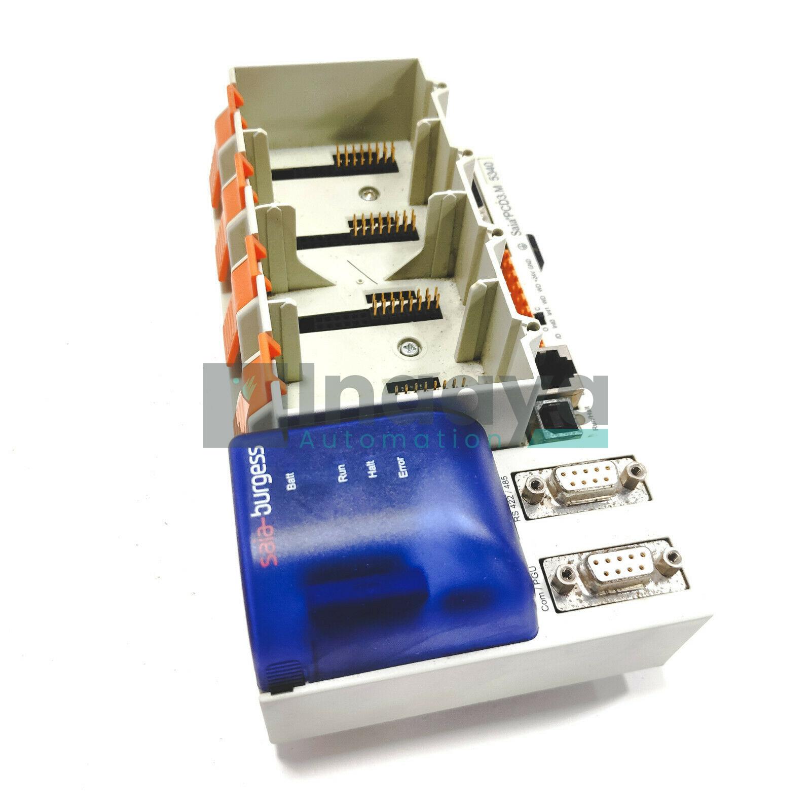 Saia Burgess PCD3.M5340Z05 CPU Base Units for 4 Plug-in I/O Modules