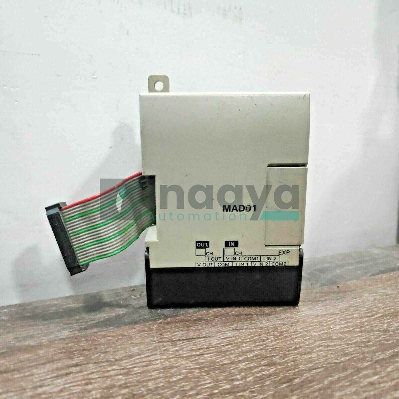 OMRON CPM1A-MAD01 ANALOG I/O MODULE