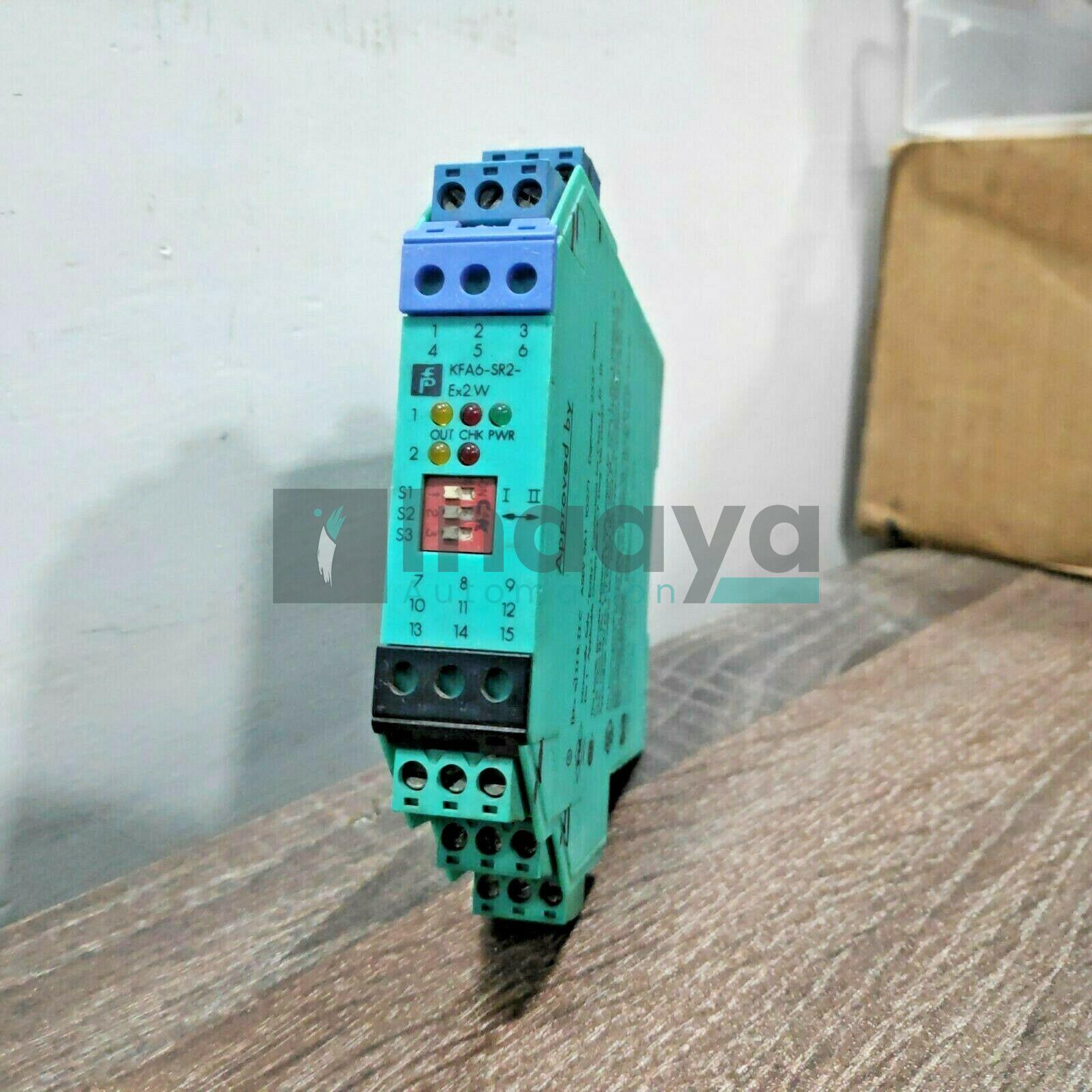 PEPPERL & FUCHS KFA6-SR2-EX2.W ISOLATED SWITCH AMPLIFIER