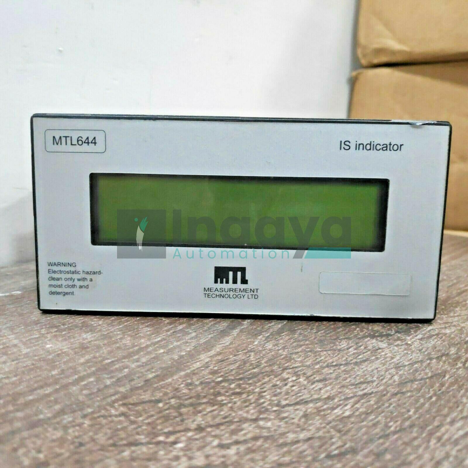 MEASUREMENT TECHNOLOGY LTD MTL644 IS INDICATOR DISPLAY 