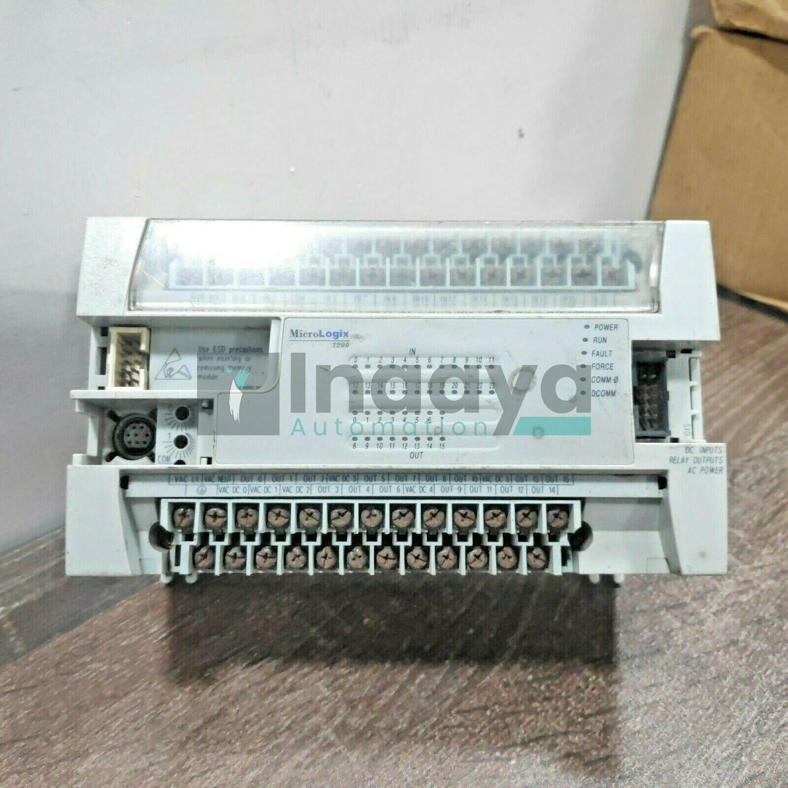 ALLEN BRADLEY 1762-L40BWA SER.C REV.H MICROLOGIX 1200 PLC 