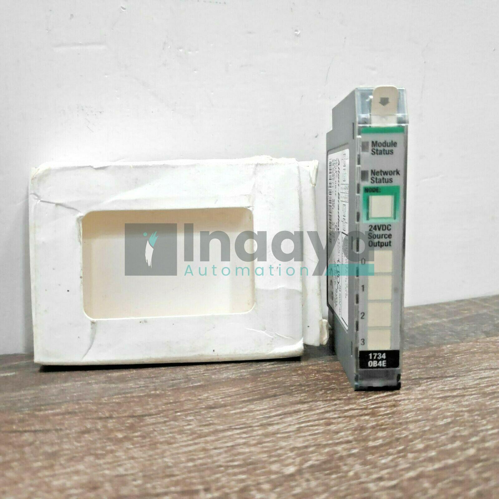 ALLEN BRADLEY 1734-OB4E SER.C REV.A01 4 CHANNEL DIGITAL OUTPUT MODULE