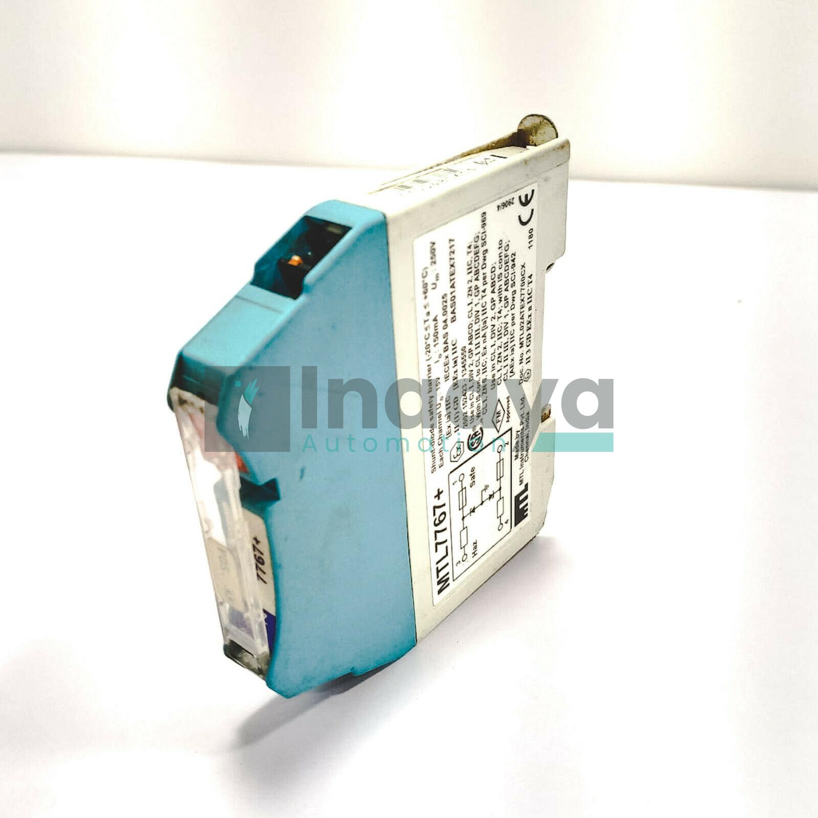 MEASUREMENT TECHNOLOGY MTL7767+ 2 CHANNEL SAFETY BARRIERS