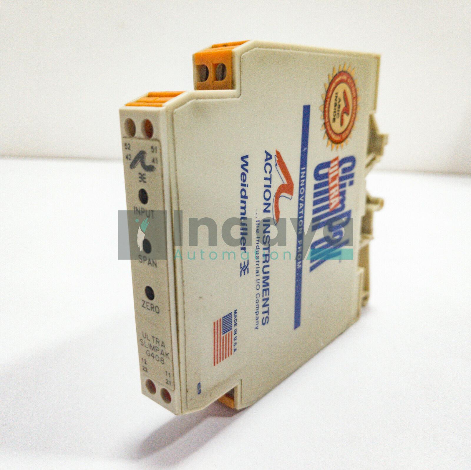ACTION INSTRUMENTS G408-0000 DC INPUT FIELD ISOLATOR