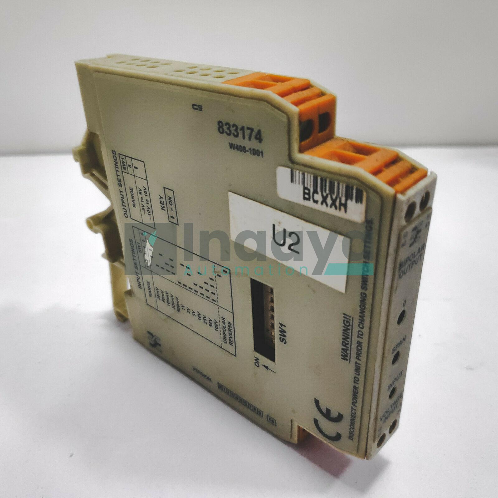 WEIDMULLER W408-1001 833174 ANALOG ISOLATOR