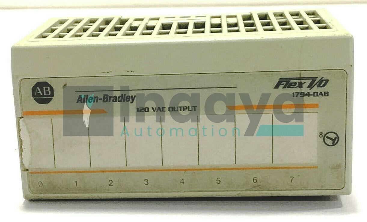 ALLEN BRADLEY 1794-OA8 8 POINT DIGITAL OUTPUT PLC MODULE