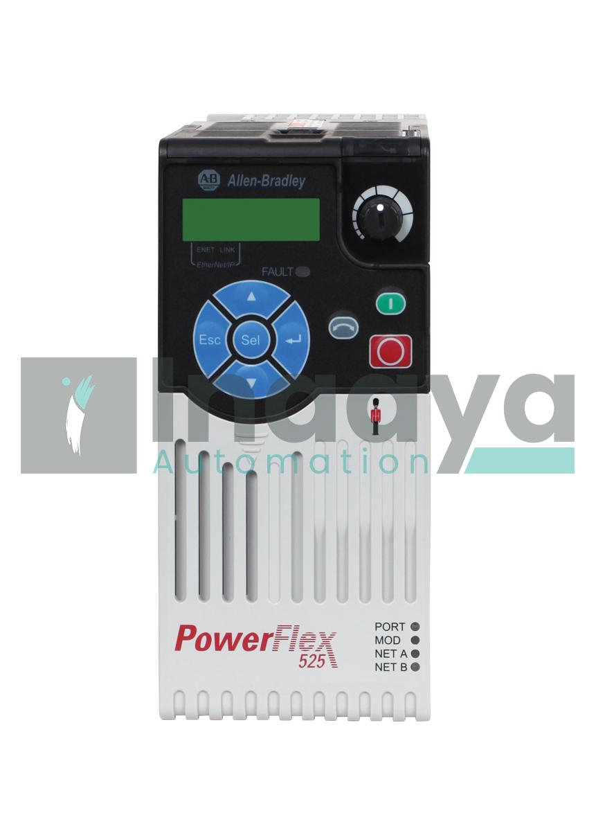 ALLEN BRADLEY 25B-D6P0N114 POWERFLEX 525 3HP AC DRIVE