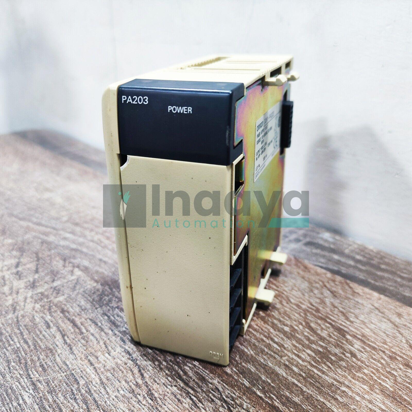 OMRON  CQM1-PA203 PLC POWER SUPPLY