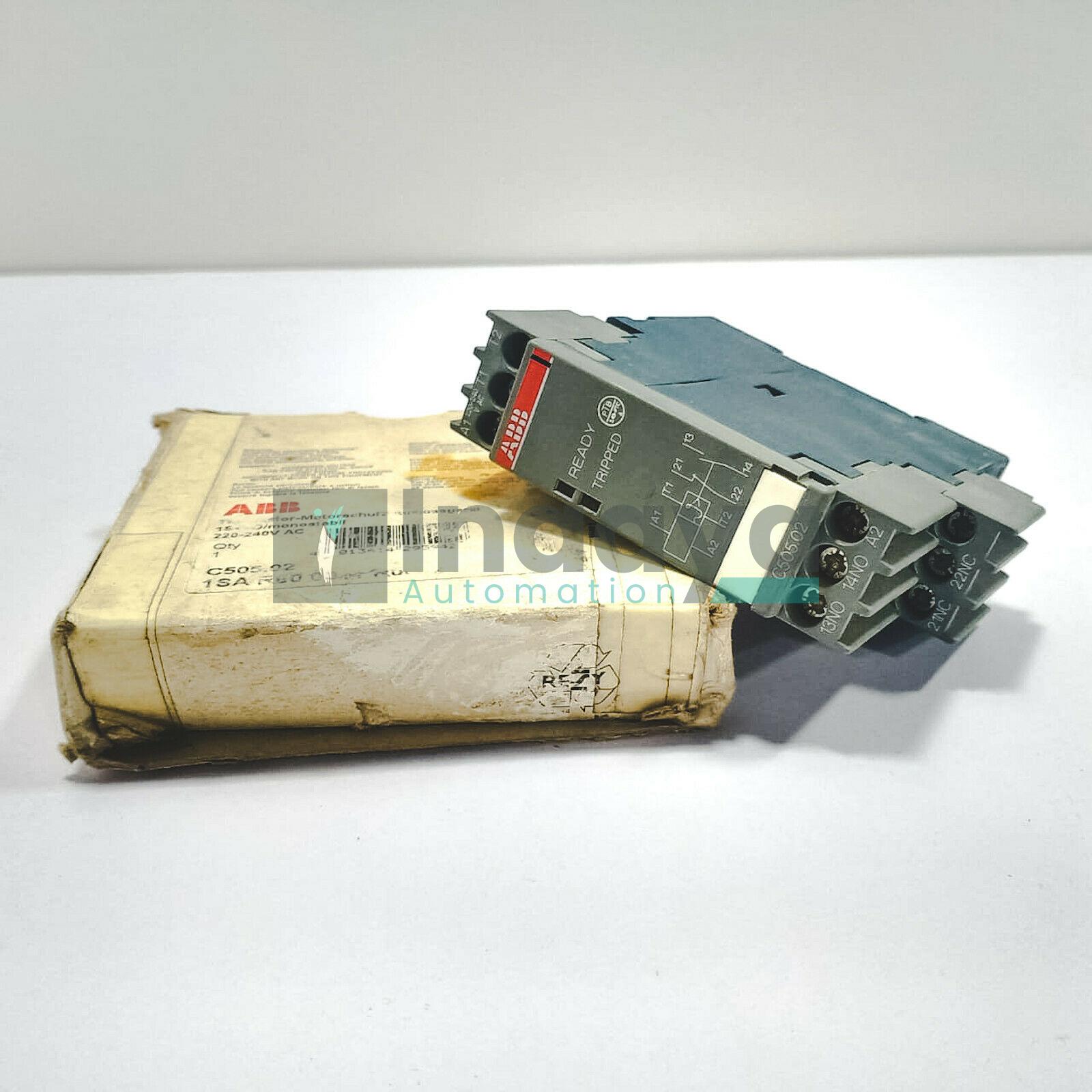 ABB 1SAR600011R0002 C505.02 THERMISTOR / PROTECTION RELAY
