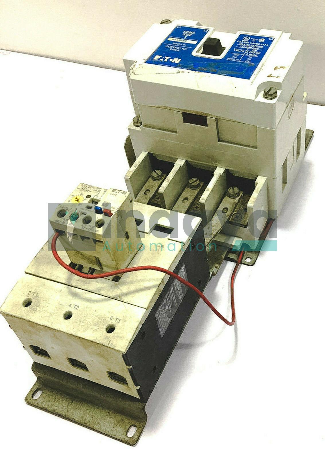 EATON CORPORATION AN19NN0A5E140 SIZE 4 STARTER