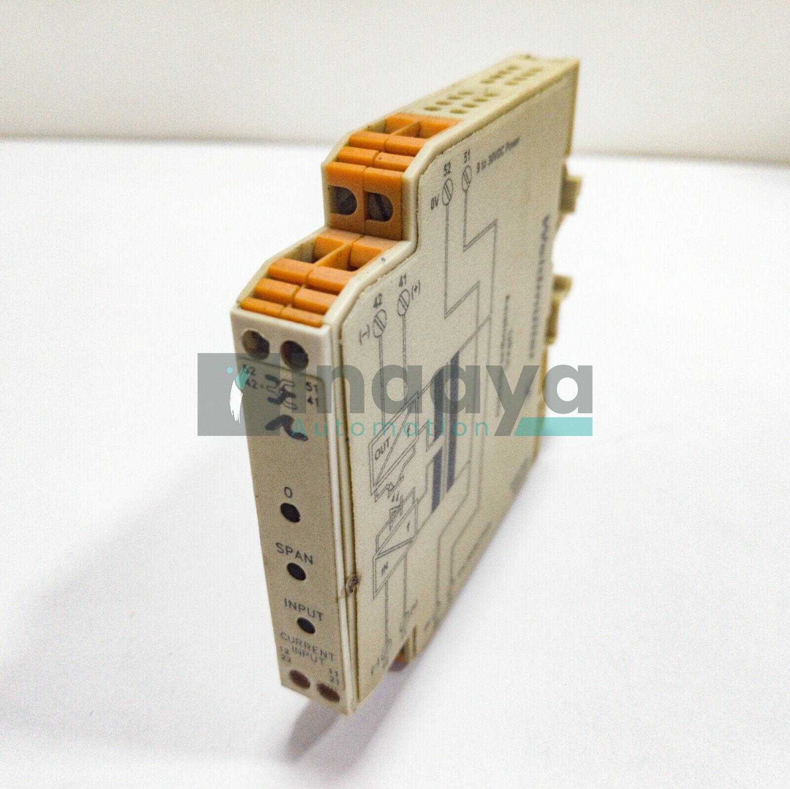 WEIDMULLER W408-00A3 SLIMPAK ANALOGUE ISOLATER RELAY