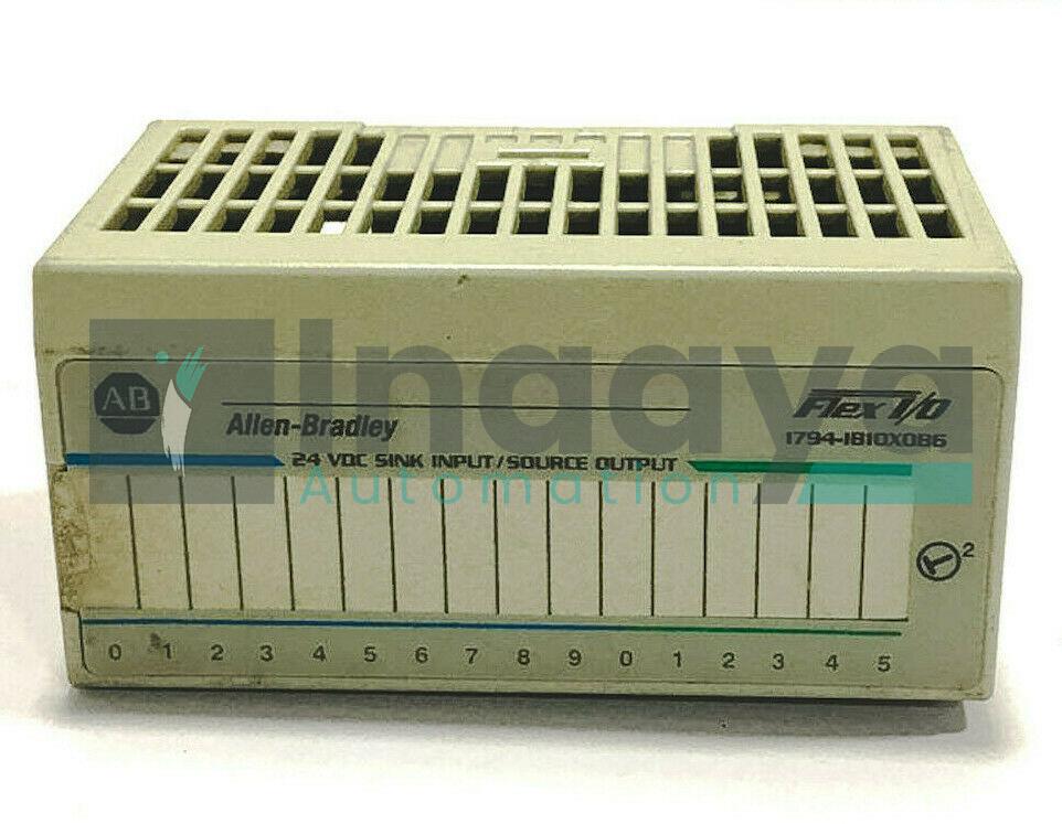 ALLEN BRADLEY 1794-IB10XOB6 10 INPUT 6 OUTPUT PLC I/O MODULE