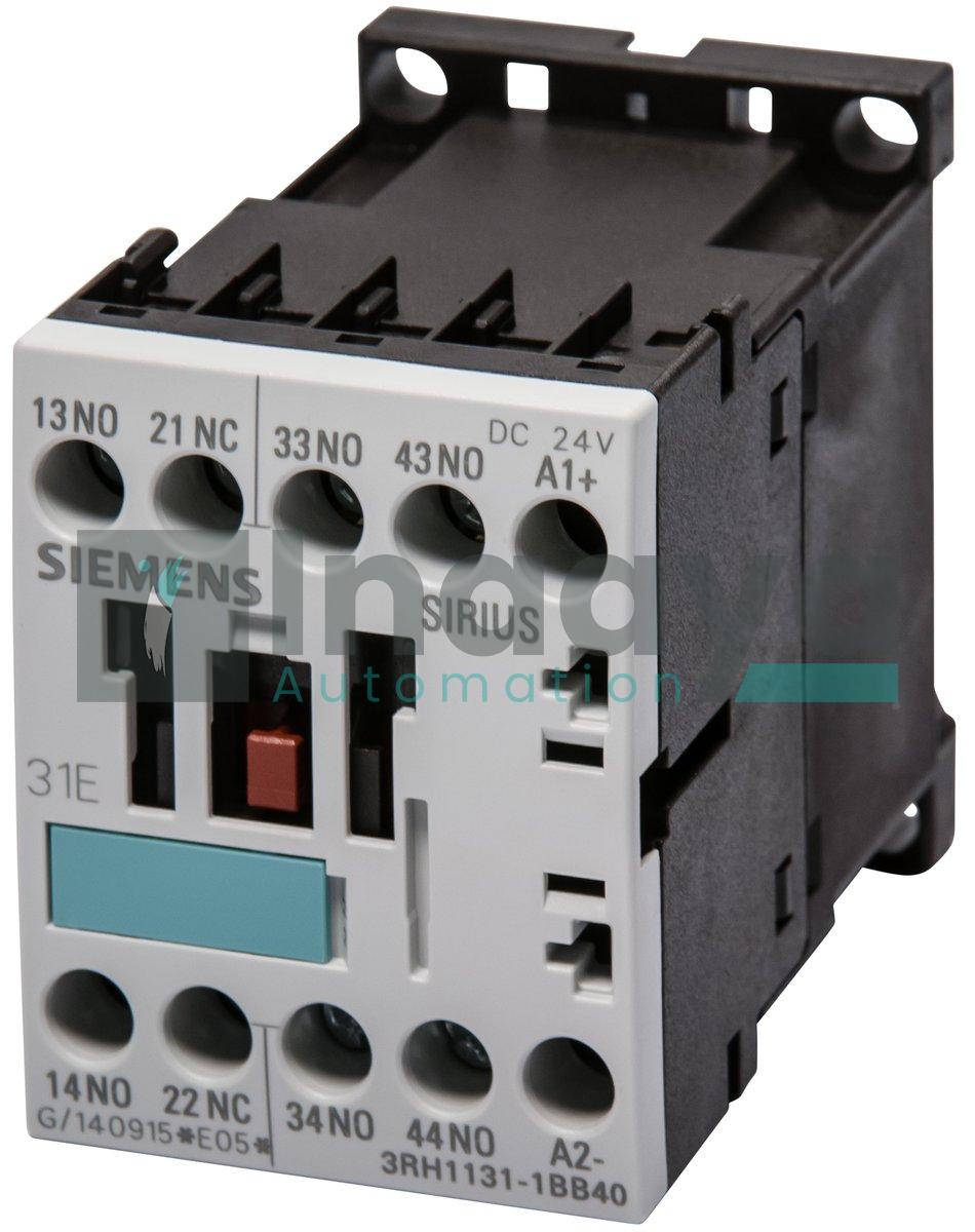 SIEMENS 3RH1131-1BB40 CONTACTOR