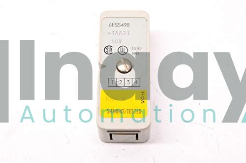 SIEMENS 6ES5498-1AA31 MEASURING RANGE MODULE