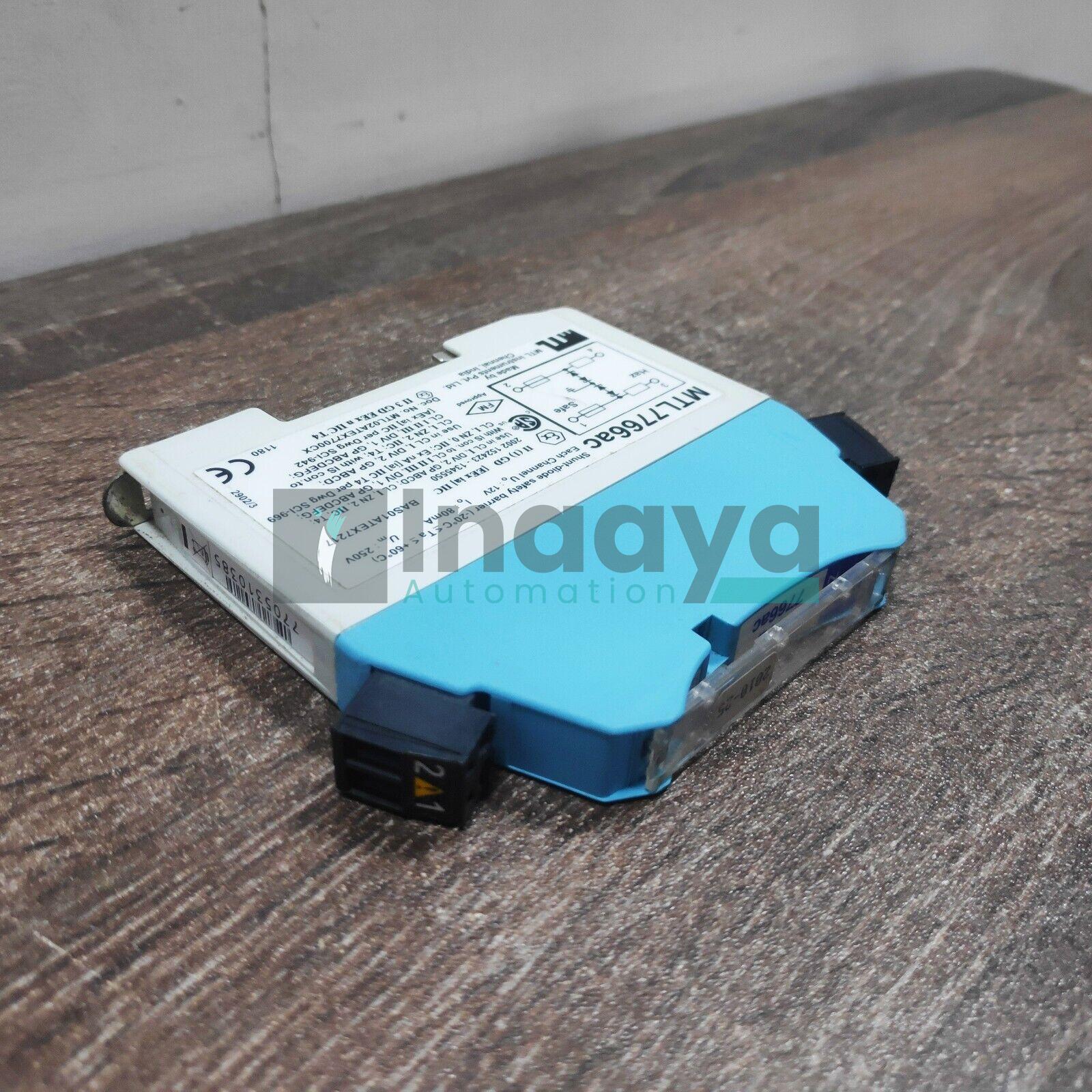 MTL MTL-7766AC SHUNT-DIODE SAFETY BARRIERS MTL7700 RANGE 2CH 12VAC 150OHM