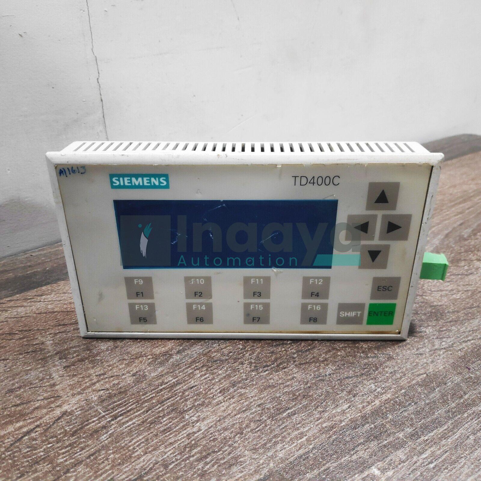 SIEMENS 6AV6640-0AA00-0AX1 TD400C