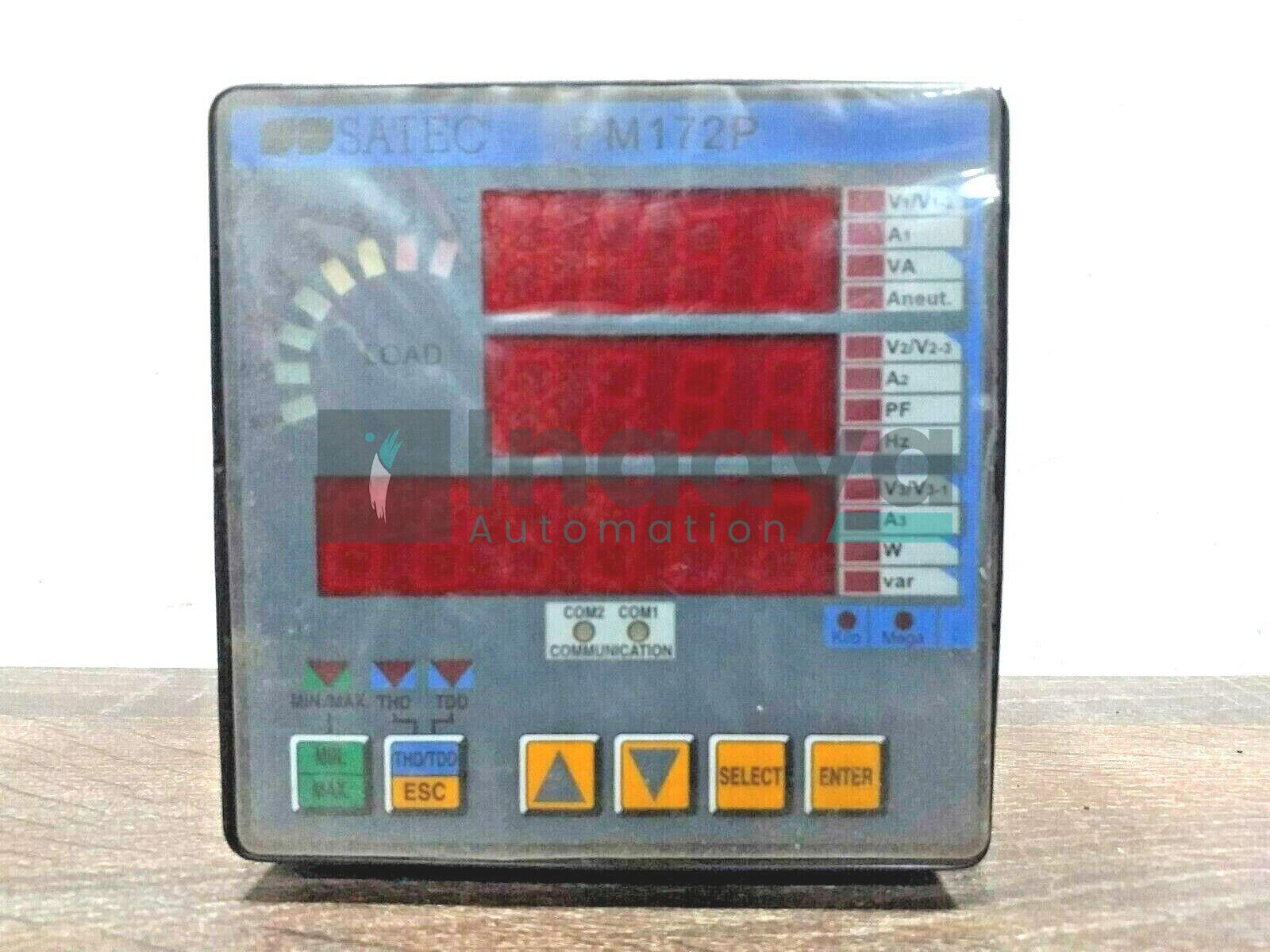 SATEC PM172P-N-U-60HZ-5-ACDC