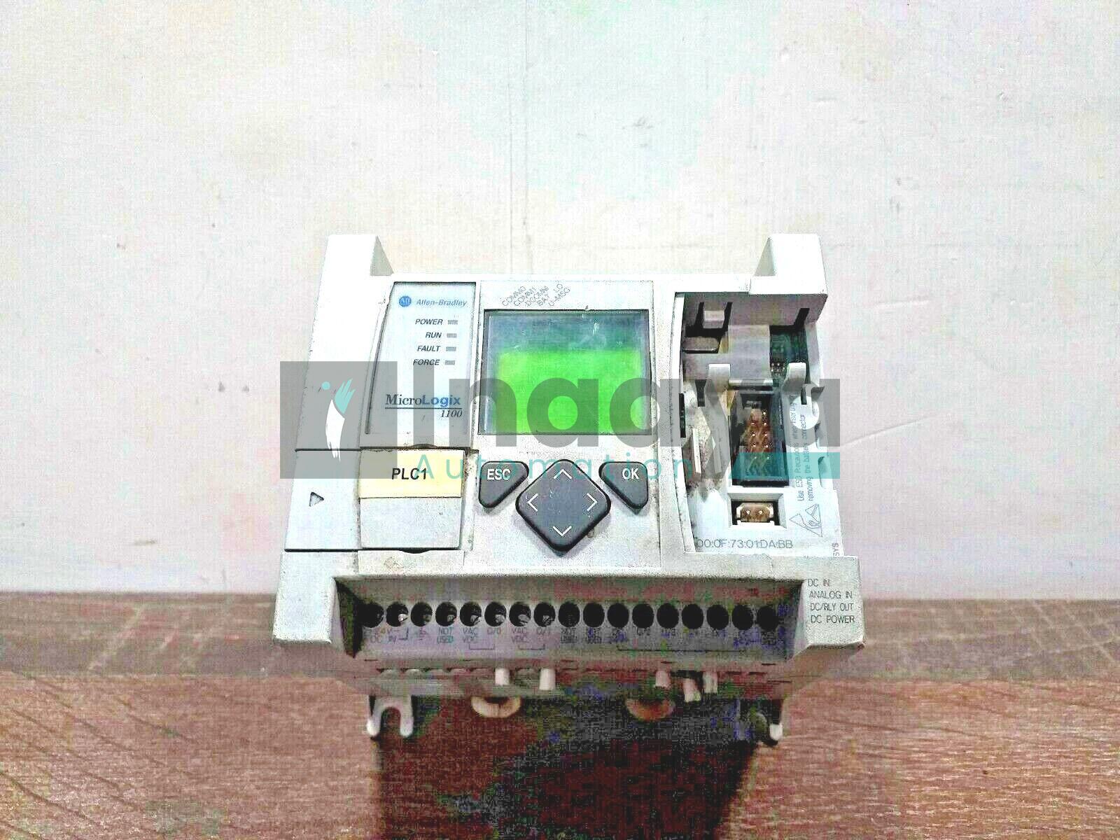 ALLEN BRADLEY 1763-L16BBB SER.B MICROLOGIX 1100 PLC