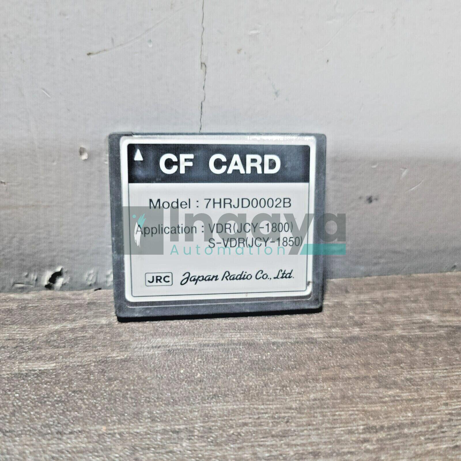 JRC 7HRJD0002B CF CARD for VDR(JCY-1800) S-VDR(JCY-1850)