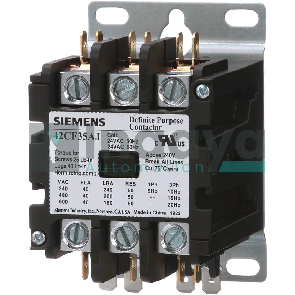 SIEMENS FURNAS ELECTRIC CO 42CF35AJ CONTACTOR