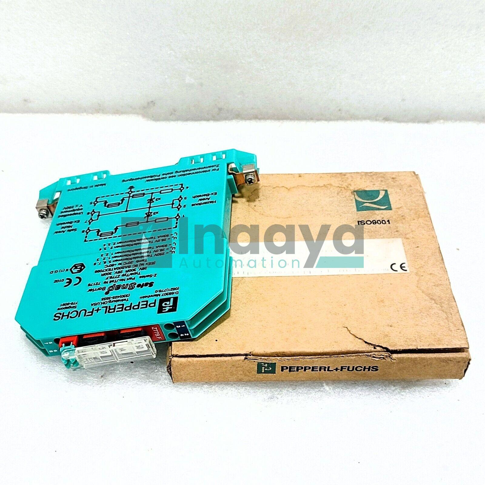 PEPPERL & FUCHS Z 779.F ZENER BARRIER