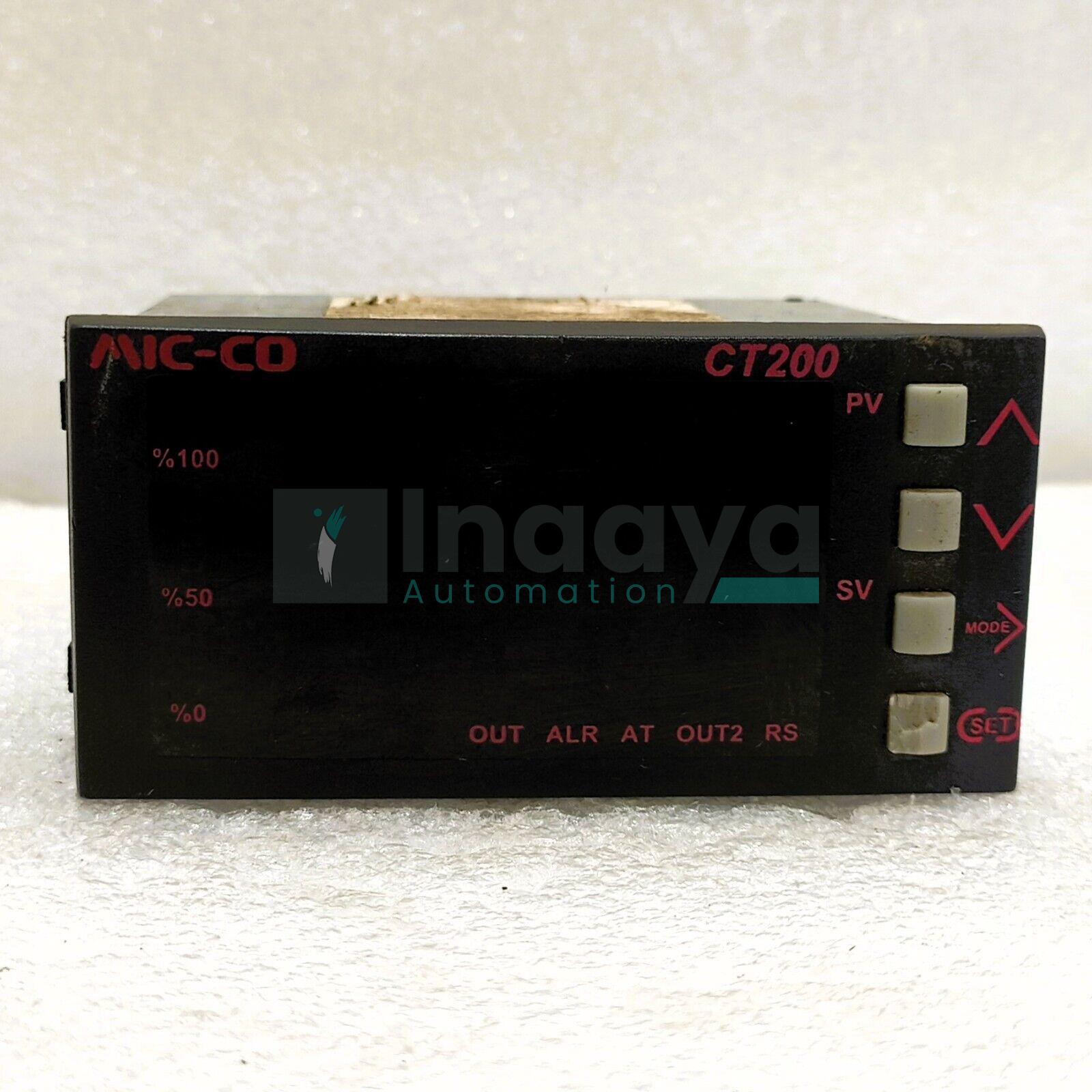 Mic-co Ct200-1R0 Digital Panel Meter 5A 230Vac