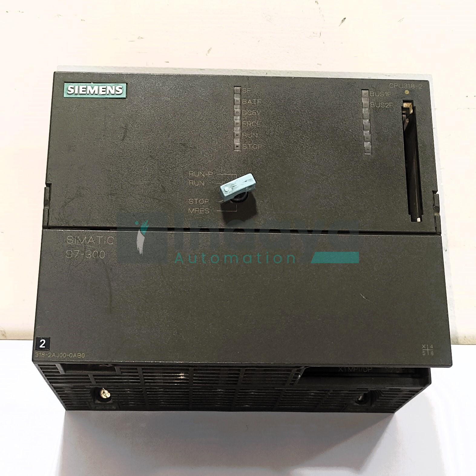 SIEMENS 6ES7318-2AJ00-0AB0 CPU 318-2 DP MODULE