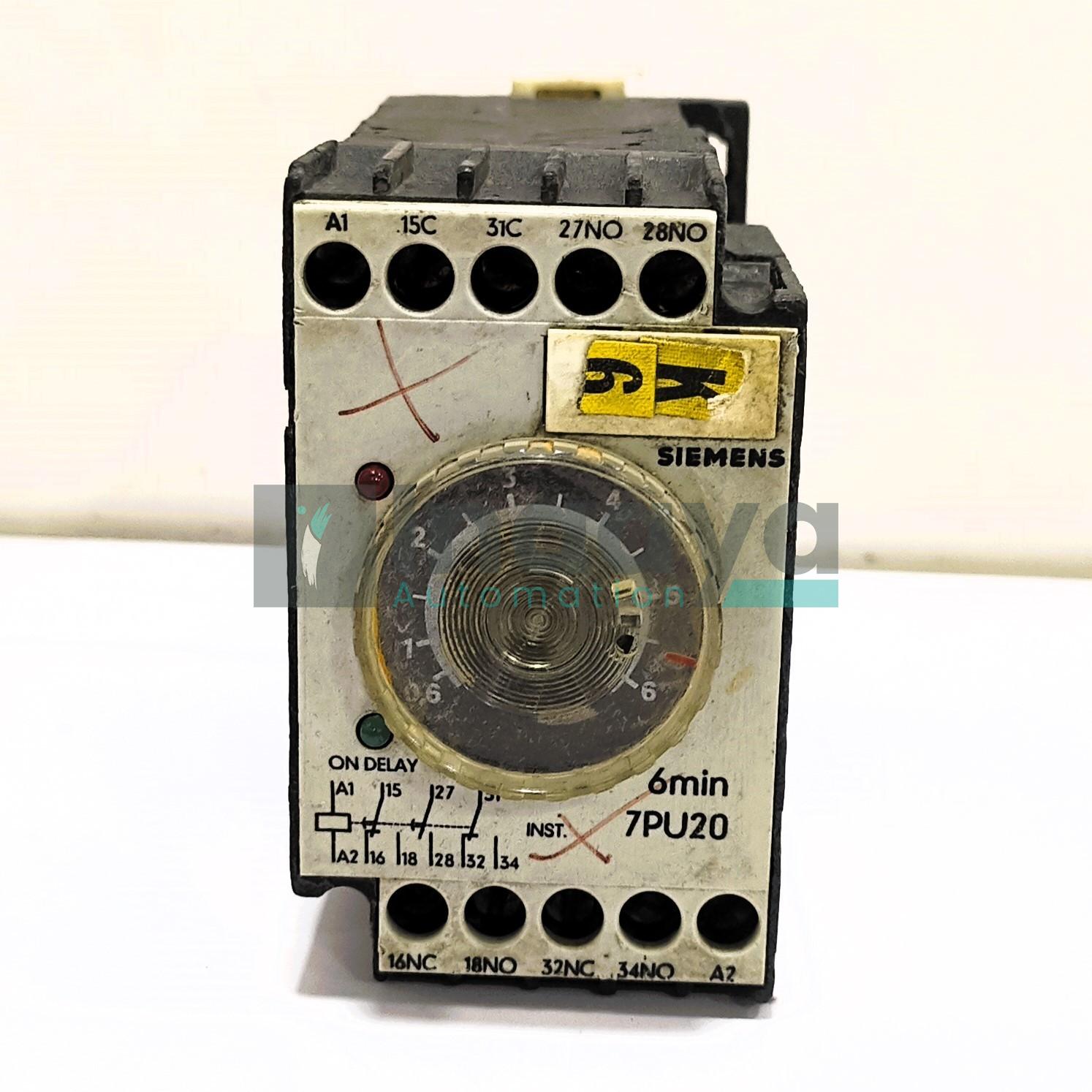 Siemens 7PU2040-3QN20 Delay Timer AC 220-240V