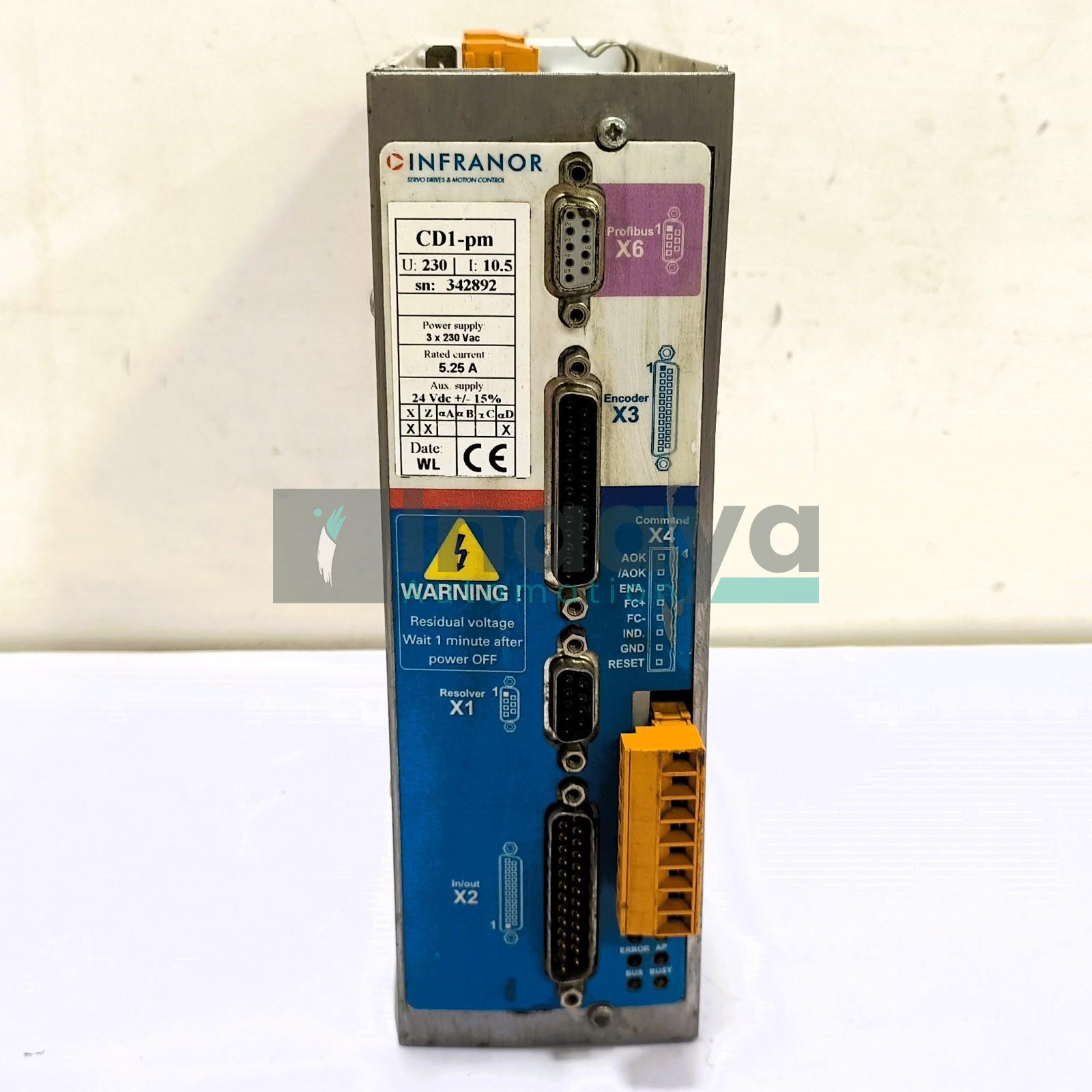 INFRANOR Power Supply 3x 230 VAC CD1-pm 230 / 10.5