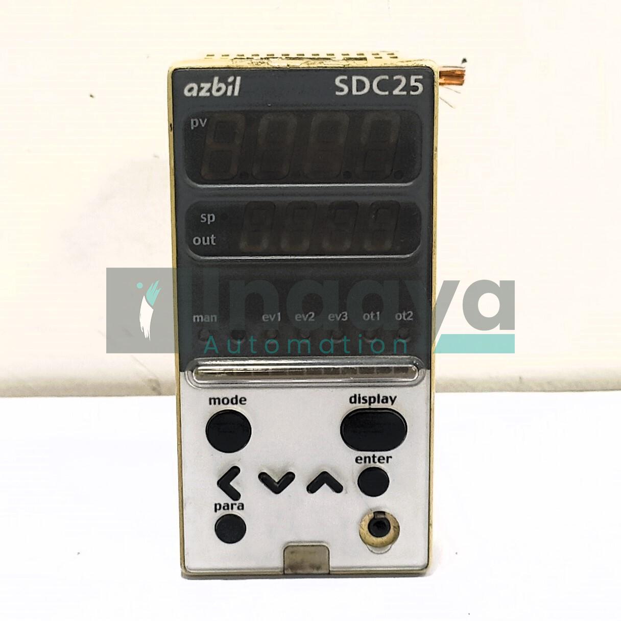 Azbil SDC25 Digital Temperature Controller C25TC0UA2000