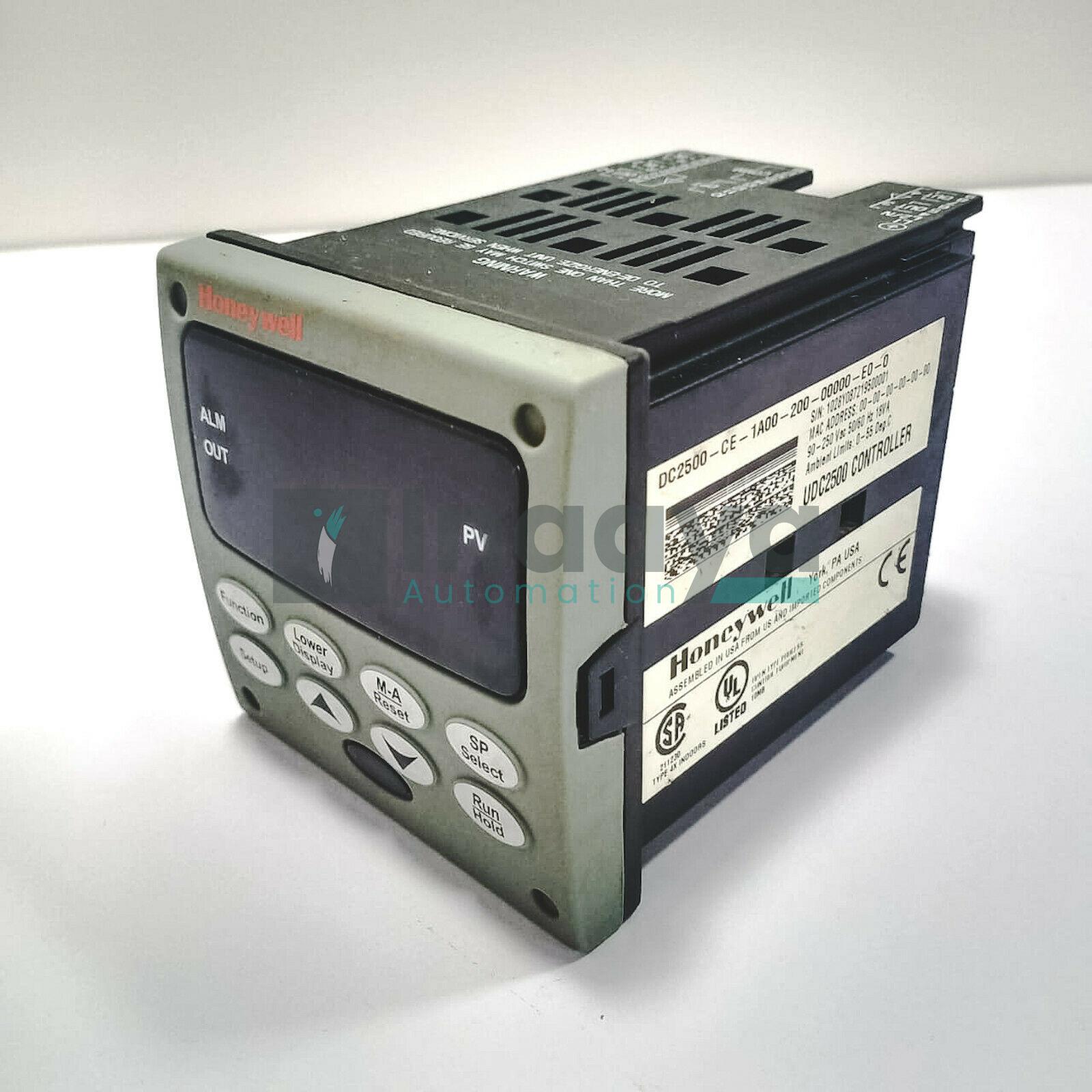HONEYWELL DC2500-CE-1A00-200-00000-E0-0 UNIVERSAL DIGITAL CONTROLLER