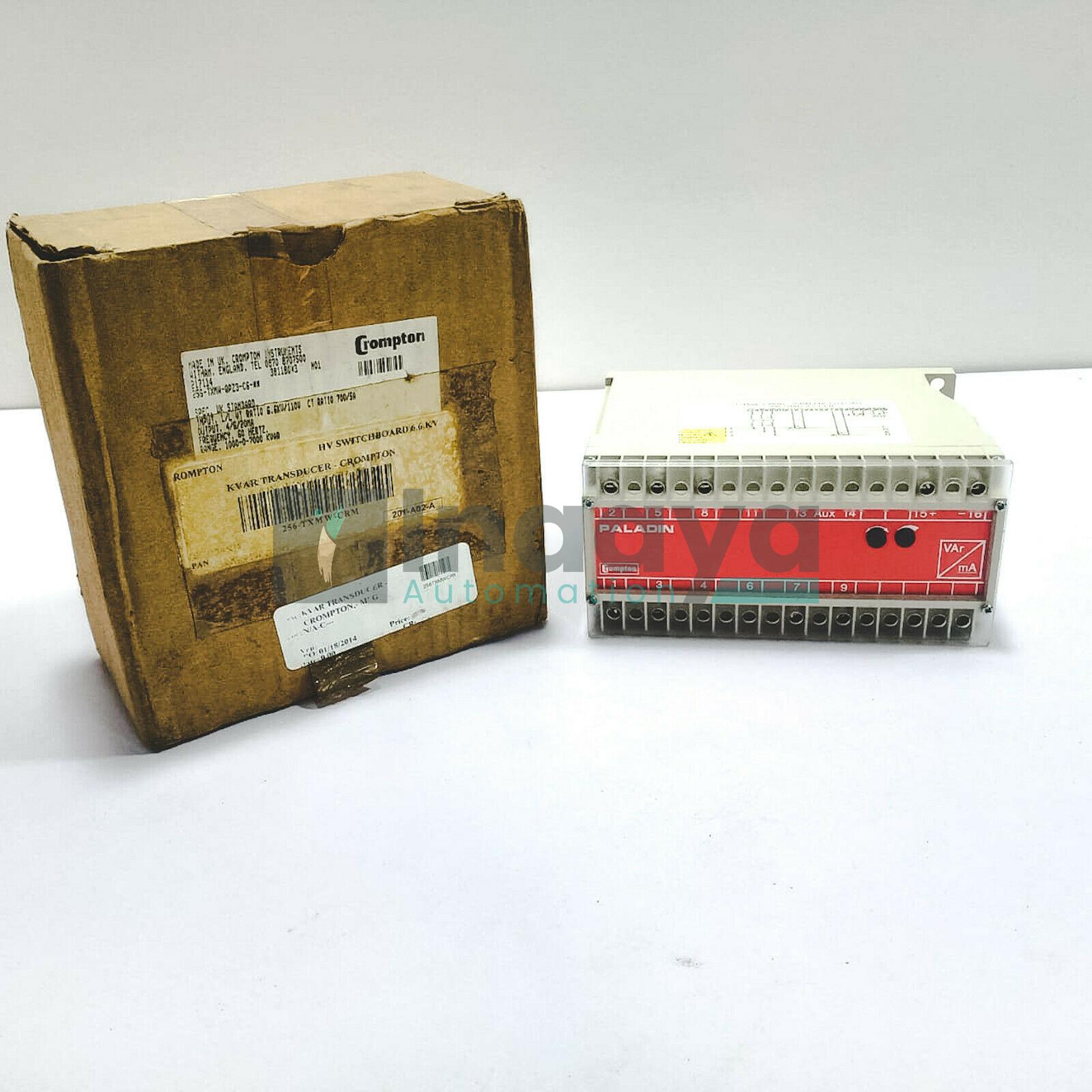 CROMPTON INSTRUMENTS 256-TXMW 256-TXMW-QPZ3-C6-** PALADIN TRANSDUCER