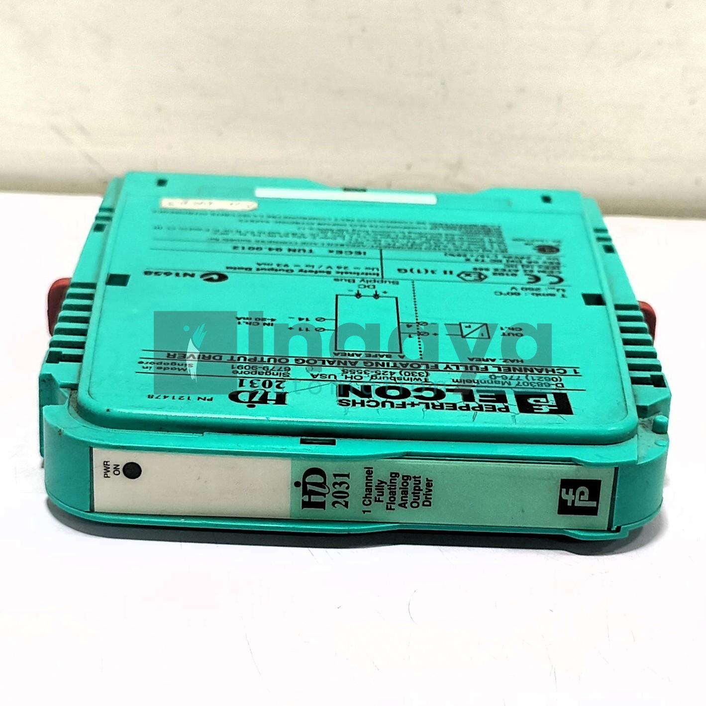 PEPPERL & FUCHS HID2031 121478 FULLY FLOATING ANALOG OUTPUT DRIVER