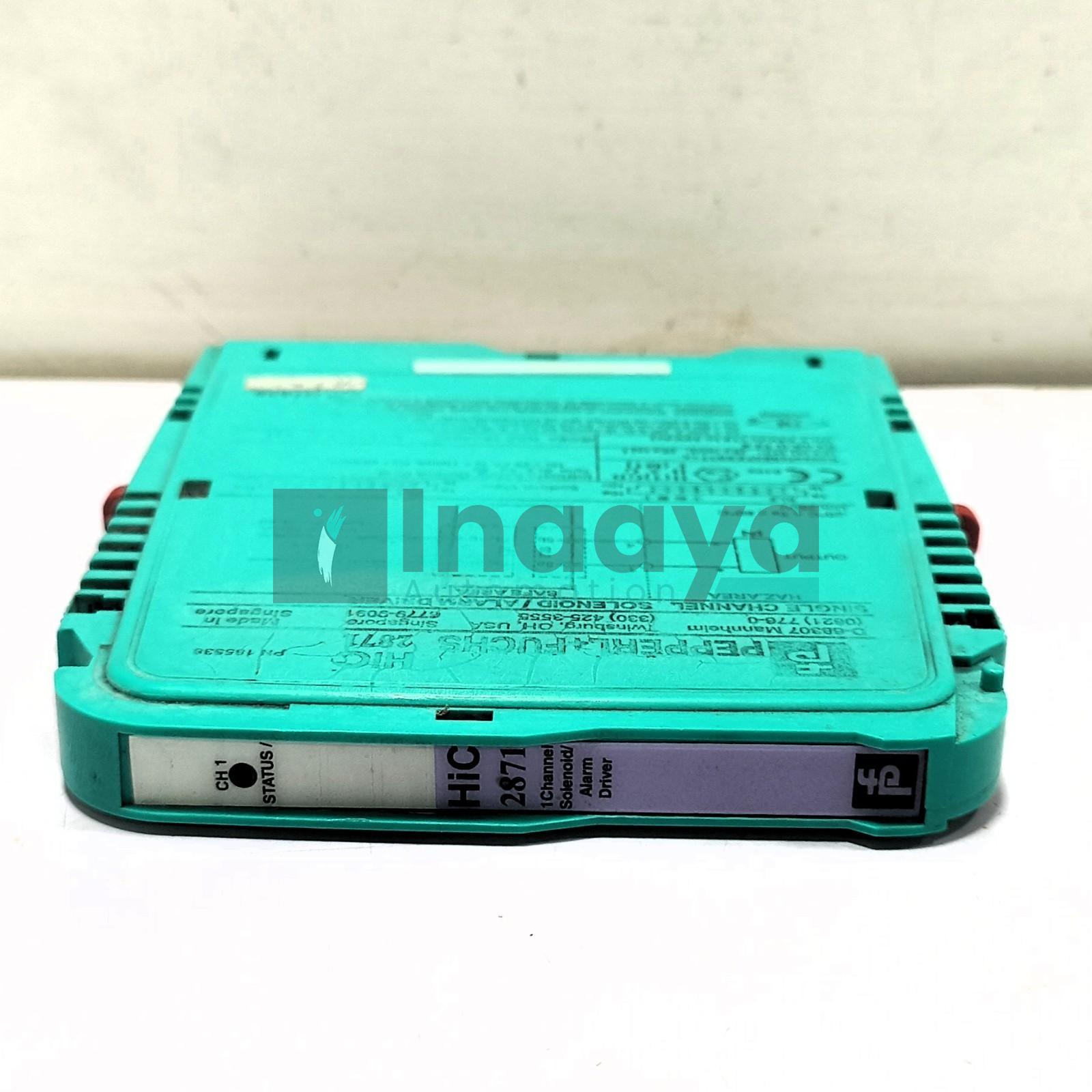 PEPPERL & FUCHS HIC2871 1-CHANNEL ISOLATED BARRIER