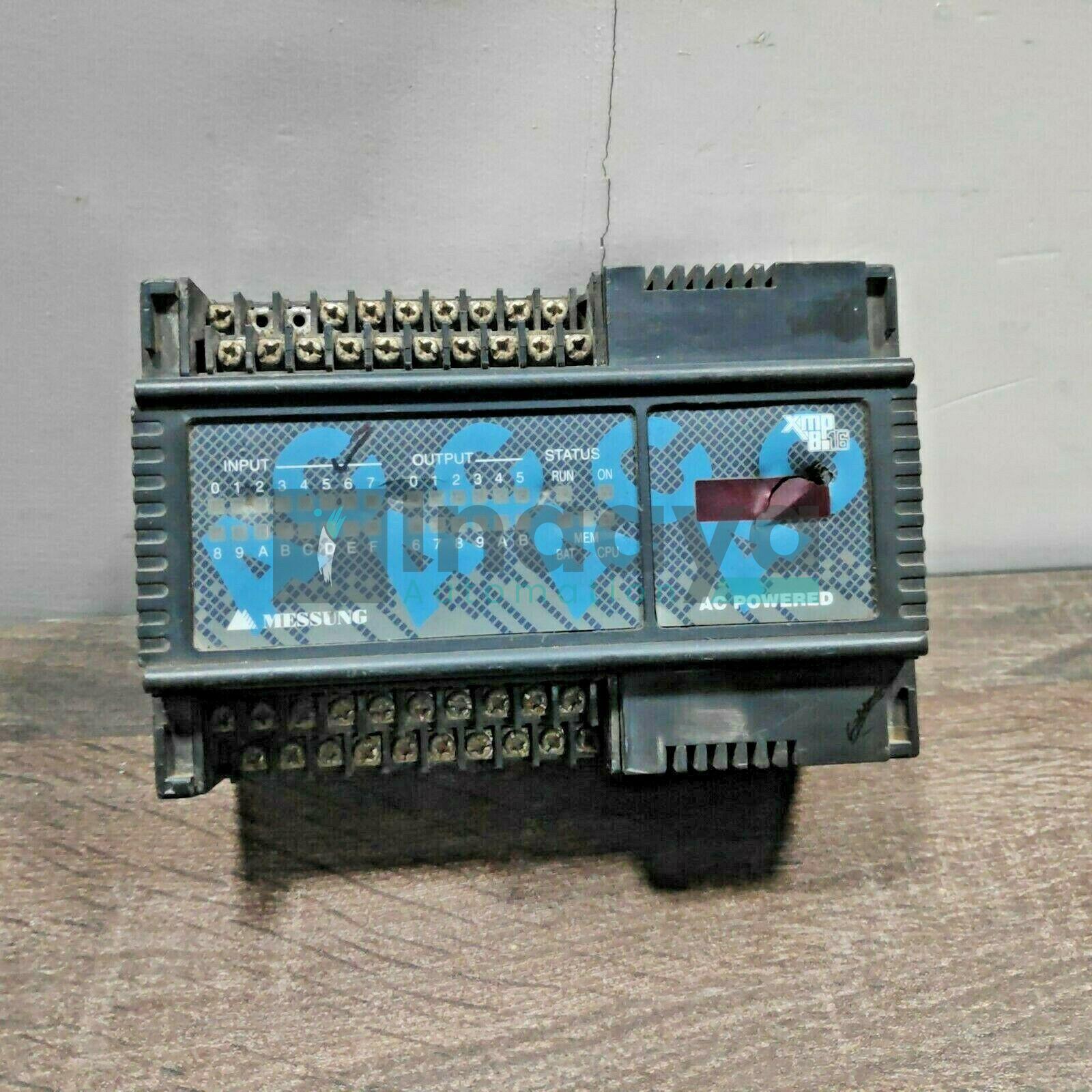 MESSUNG SYSTEMS XMP8-16 CPU MODULE 90-265VAC 25VA PLC