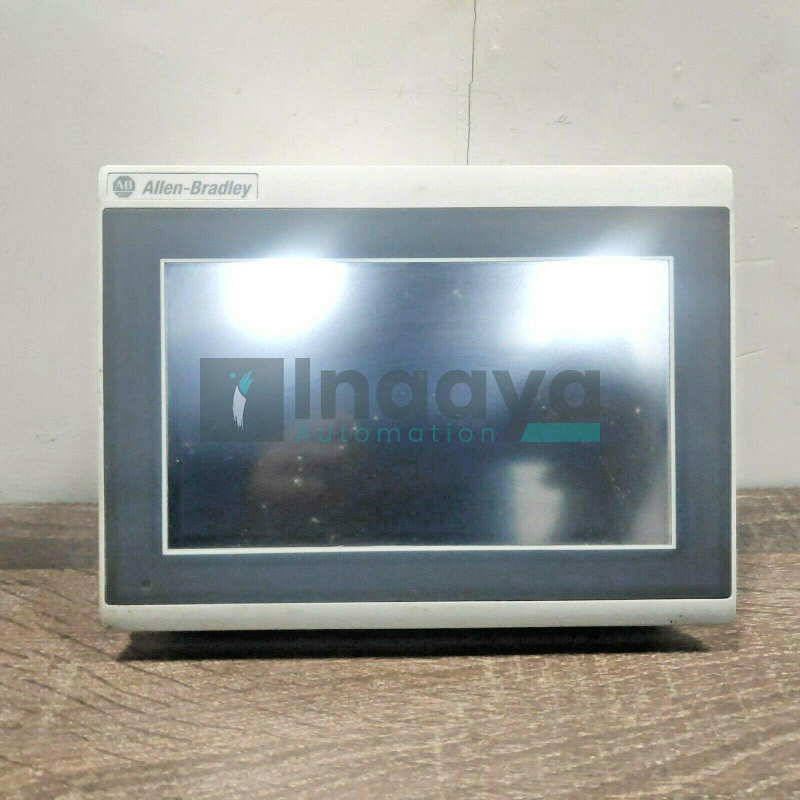 ALLEN BRADLEY 2711R-T7T SER.A PANELVIEW 800 7INCH TOUCH SCREEN TFT HMI TERMINAL