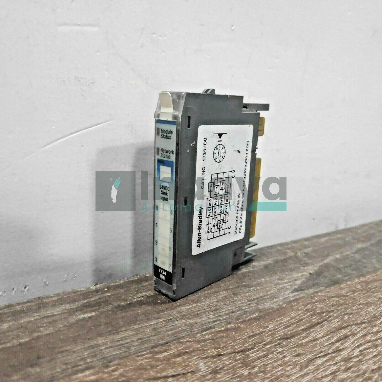 ALLEN BRADLEY 1734-IB8 SER.C REV.A01 DIGITAL DC INPUT MODULE