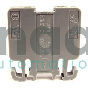  ALLEN BRADLEY 1492-H1296 FINGER-SAFE SINGLE CIRCUIT HIGH DENSITY BLOCK