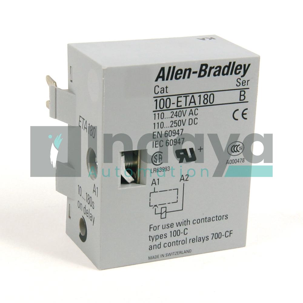 ALLEN BRADLEY 100-ETAZJ3 24-48V DC TIMING MODULE