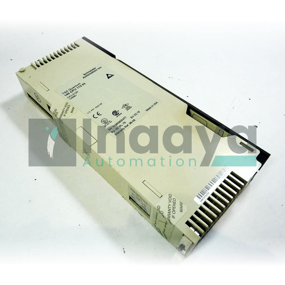 SCHNEIDER 140-CPU-113-02 CONCEPT 80186 QUANTUM PROCESSOR