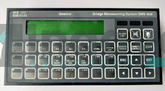 SAM ELECTRONICS GEAMOT BRIDGE MANOEUVRING SYSTEM BMS 40M REV D LYNGSO MARINE