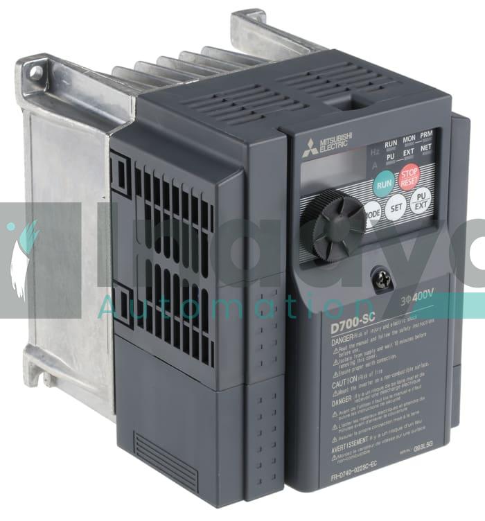 MITSUBISHI FR-D740-022SC-EC 2.2 AMP INVERTER