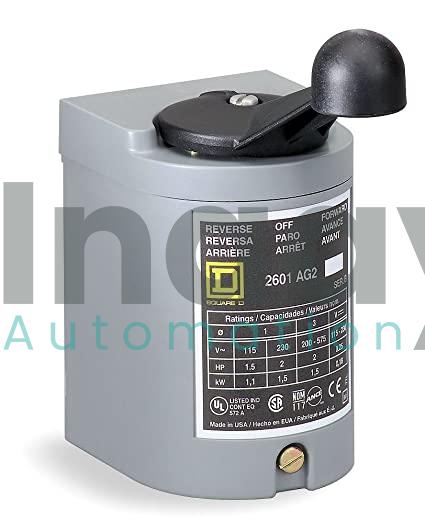 SCHNEIDER ELECTRIC SQUARE D 2601AG2 DRUM SWITCH
