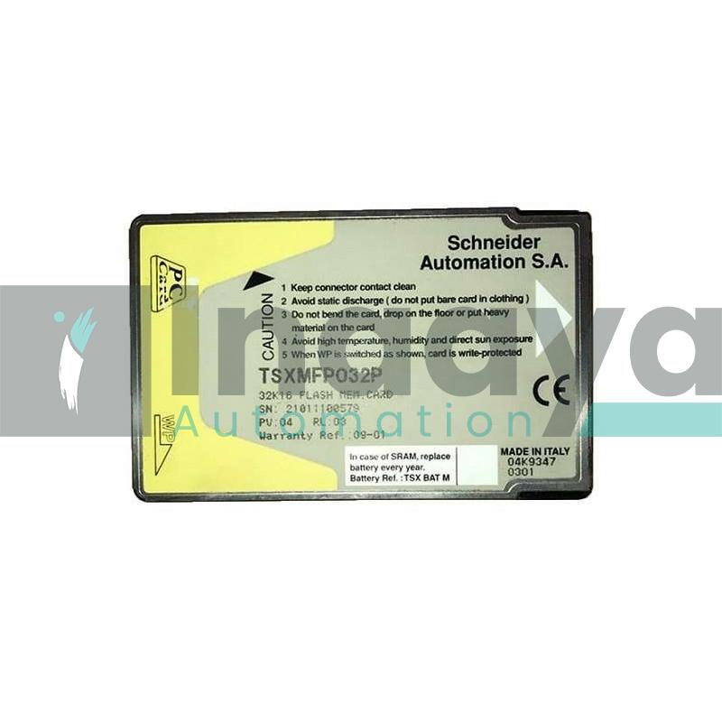 SCHNEIDER ELECTRIC TELEMECANIQUE TSXMFP032P FLASH MEMORY CARD