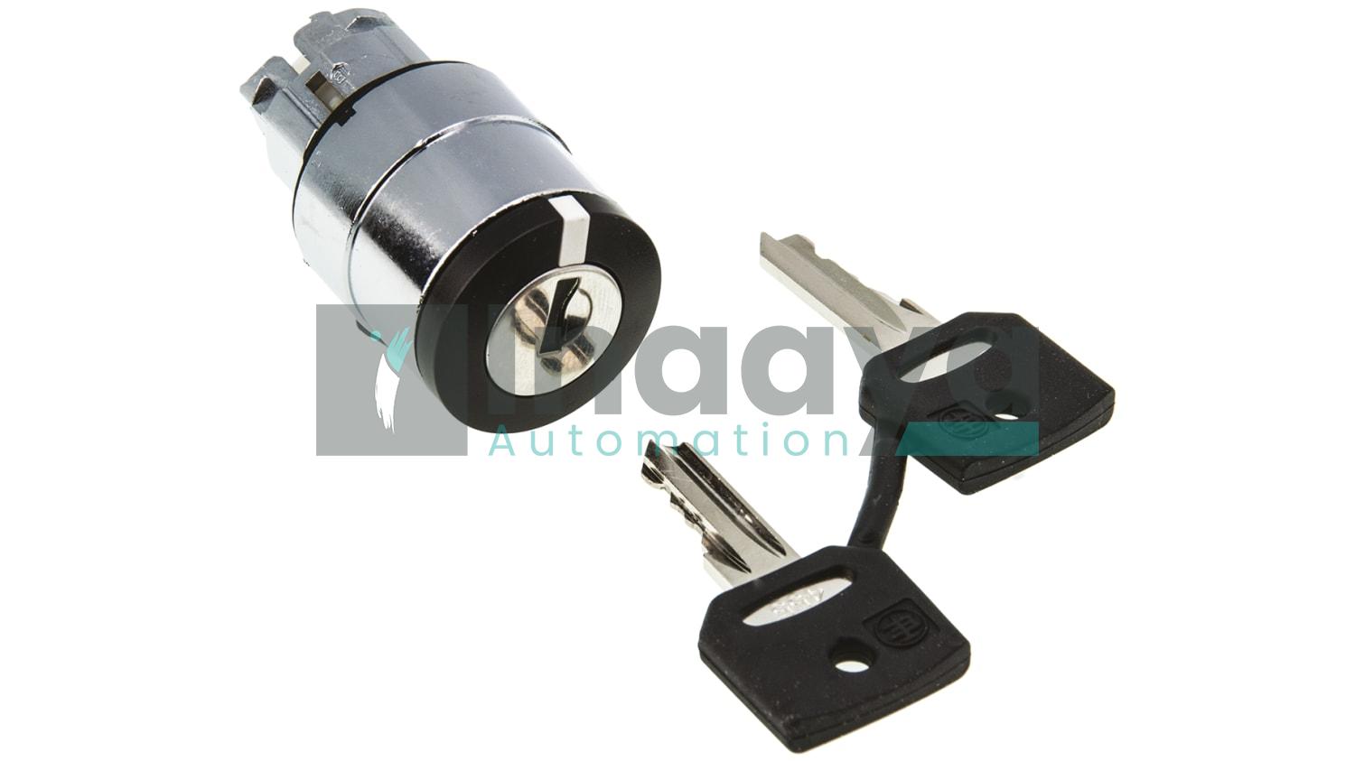 SCHNEIDER ELECTRIC TELEMECANIQUE ZB4BG2 HARMONY XB4 KEY SWITCH HEAD